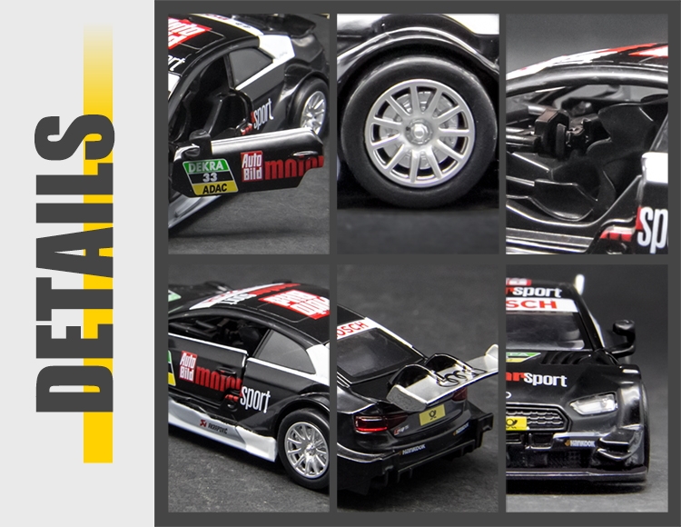 1:43 Audi RS 5 DTM,67352A,4.5 inch-MSZ Licensed Die-cast Car