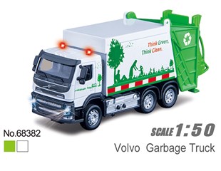 MOTORART 1/50 VOLVO Refuse Truck 清掃車 Volvo Truck-MSZ Licensed Die-cast Car